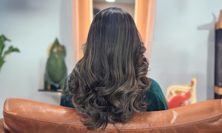 Image 10: Full Highlights or Balayage, Partial Highlights or Full Color +Olaplex