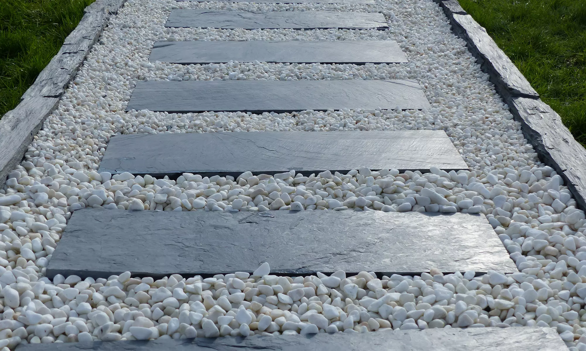 Pack Rechteckige Trittsteine 60x30