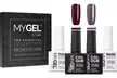 Four-, Six- or Ten-Bottle Mylee Professional Gel Nail Polish Set - Second Medium