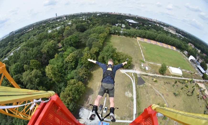 Image 10: Skok na bungee z opcją zdjęć i filmowania