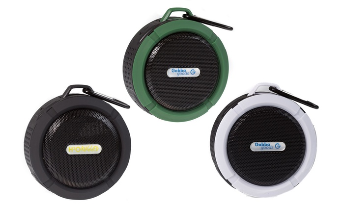 gabbagoods shower speaker