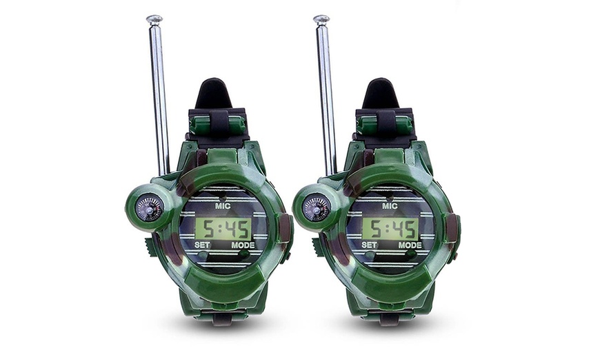 Image 2: Walkie-Talkie Watches: Two-Pack