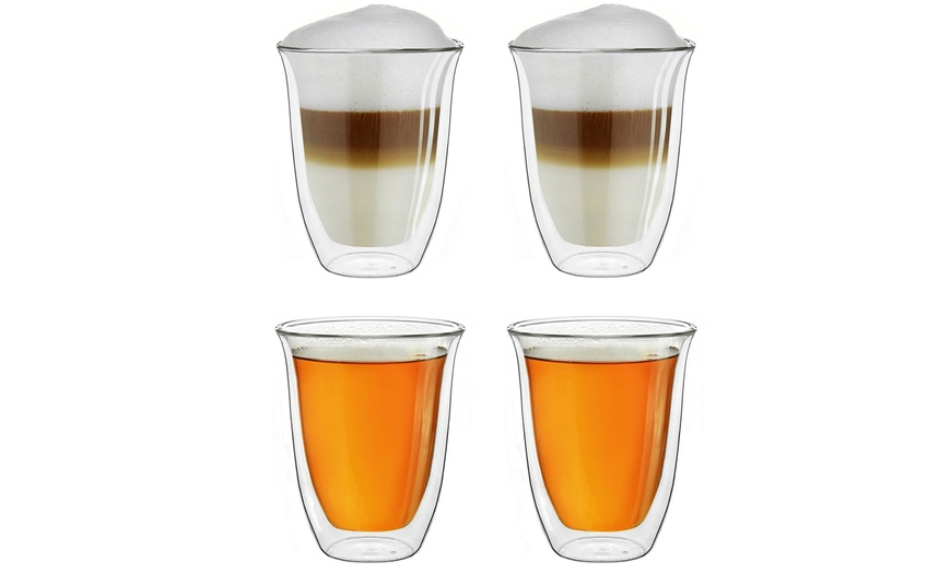 Image 5: Coffret cadeau avec 4 ou 6 verres à double paroi de la marque Creano