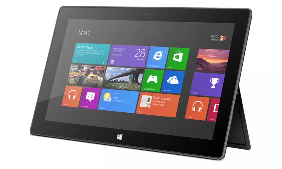 Microsoft Surface Pro 64GB or 128GB 10.6" Tablet with Windows 8 Pro (Refurbished)  - Second Medium