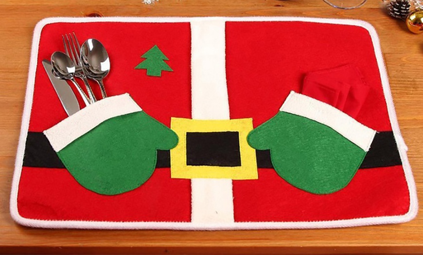 Image 3: Christmas Table Place Mats