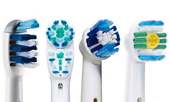 Jusqu'à 72% Têtes Brosse à Dents Compatibles Oral-B | Groupon