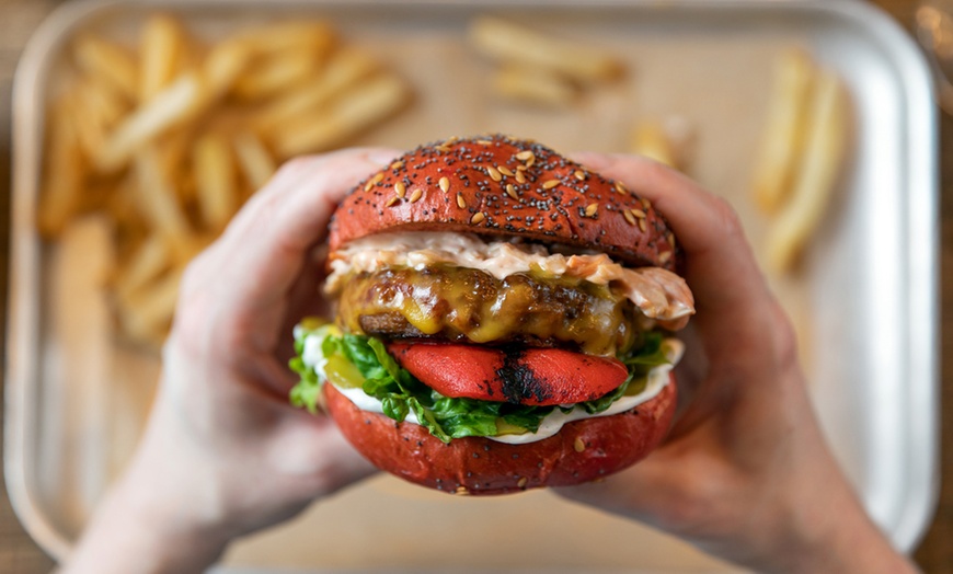 Image 6: BrewDog Burger and Fries with Beer or Cocktail for One or Two