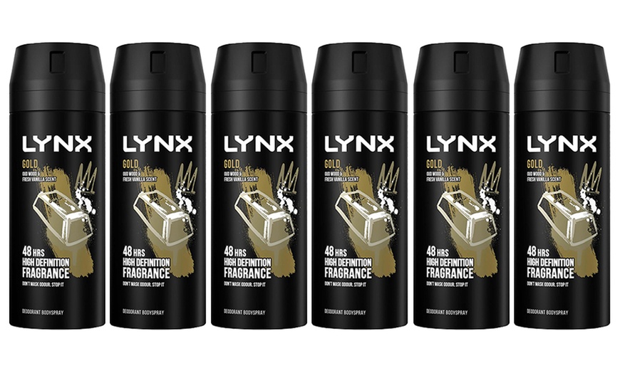 Image 11: Six-Pack of Lynx Men's Body Sprays