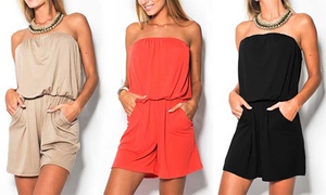 Women's Bandeau Playsuit