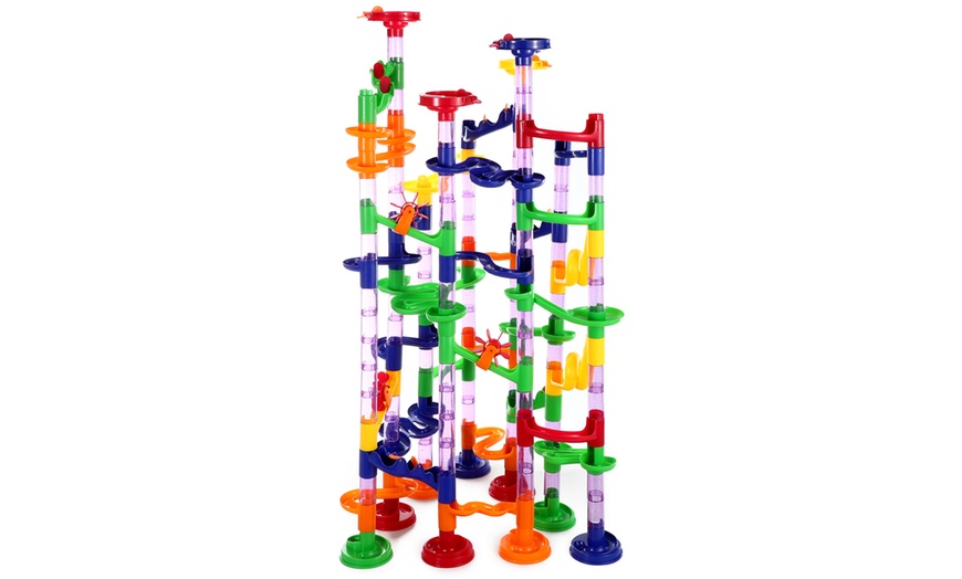 Image 4: Soka Marble Race Game with 150 Pieces