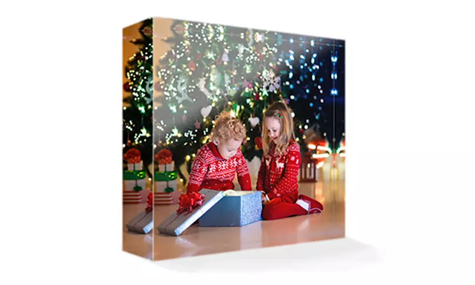 Foto-Block aus Acryl-Glas im Format nach Wahl von Photo Gifts (bis zu 88% sparen*) - Second Medium