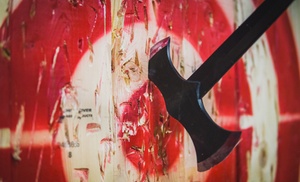 Enjoy a 90-minute axe throwing session for one to six people