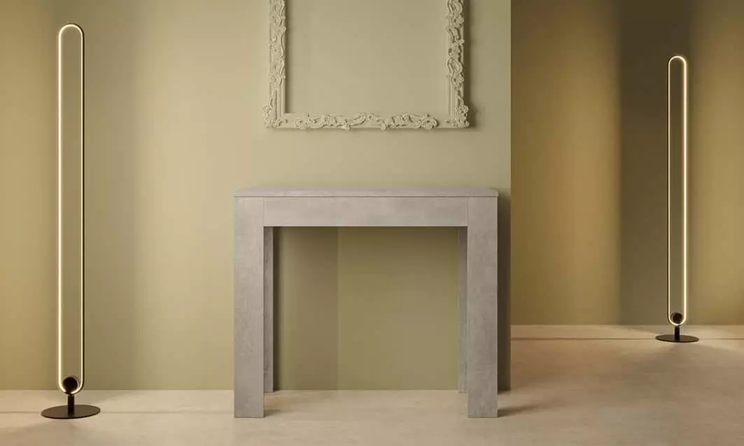 Mesa consola extensible Bora con 3 o 5 extensiones, con envío gratuito - Primary Image