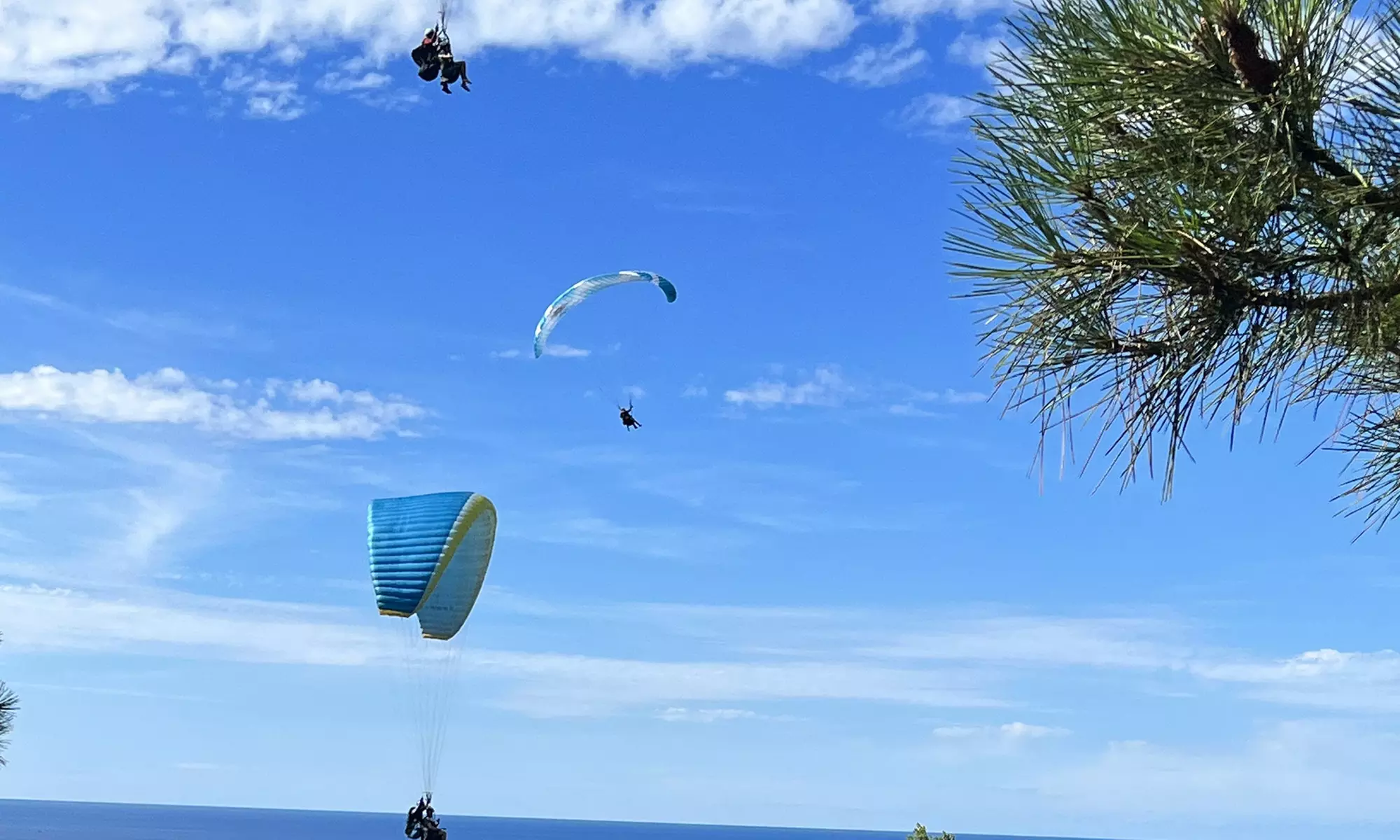 Vuelo biplaza en parapente para 1 o 2 personas en Alicante y grabación en vídeo con Parapente Airean - Second Medium