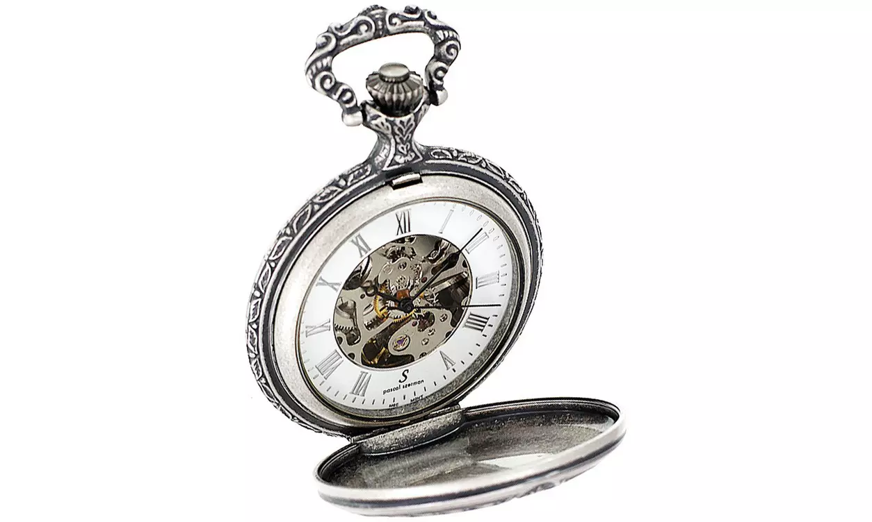 Montre De Poche Mécanique Vintage Haïdra Pour Homme - Occasion Avec Mouvement Manuel