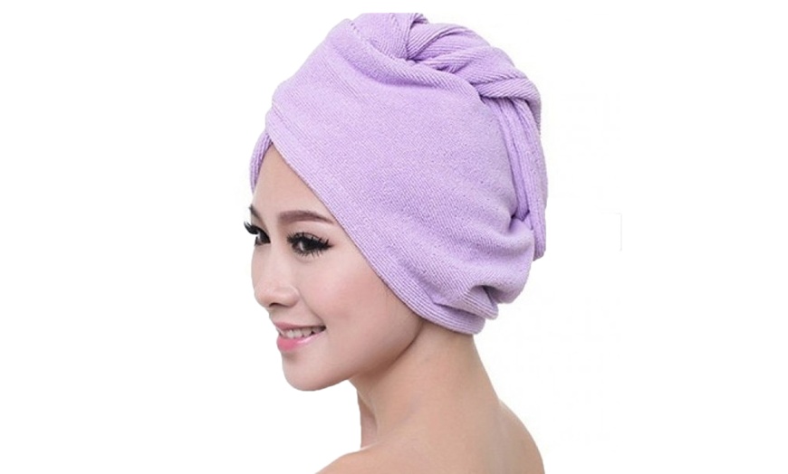 Image 6: Hair Drying Towel