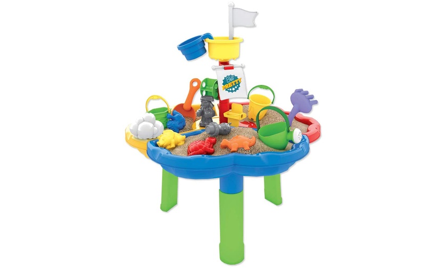 Image 2: Kids' Sand and Water Play Table