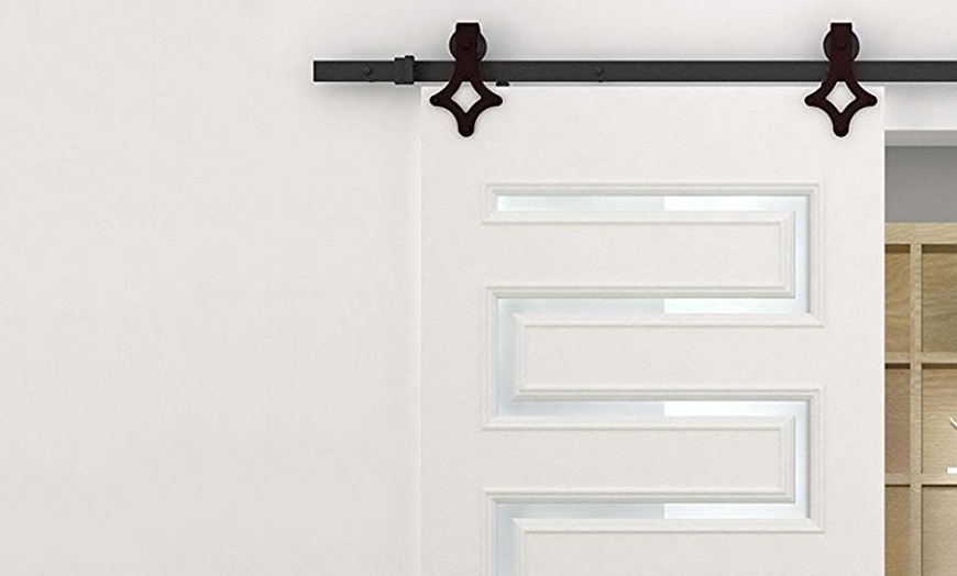 Image 6: Barn Door Hardware Pack