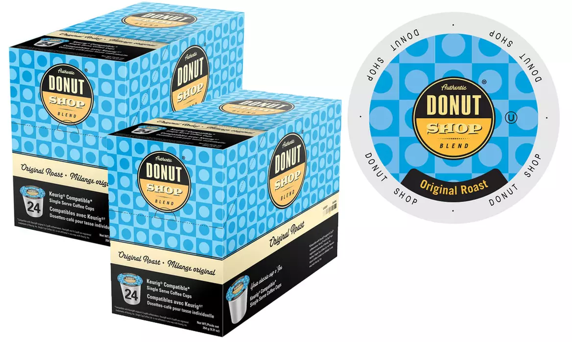 Authentic Donut Shop Blend Original Roast Coffee (48- or 96-Count) - Primary Image
