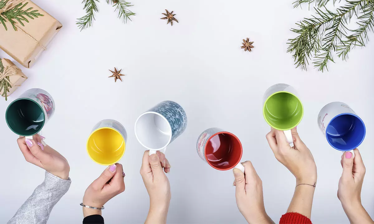 Brillante Trinkbecher mit eigenem Foto und individuellem Design