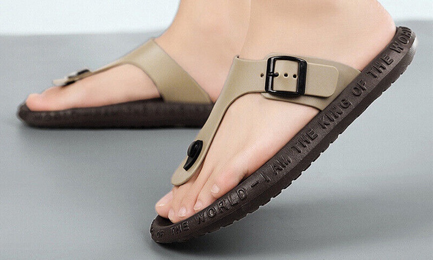 Image 7: Men's Comfort Summer Sandals
