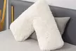 Soft and Fluffy V-Shape Fleece Pillow in choice of colours - Image 3