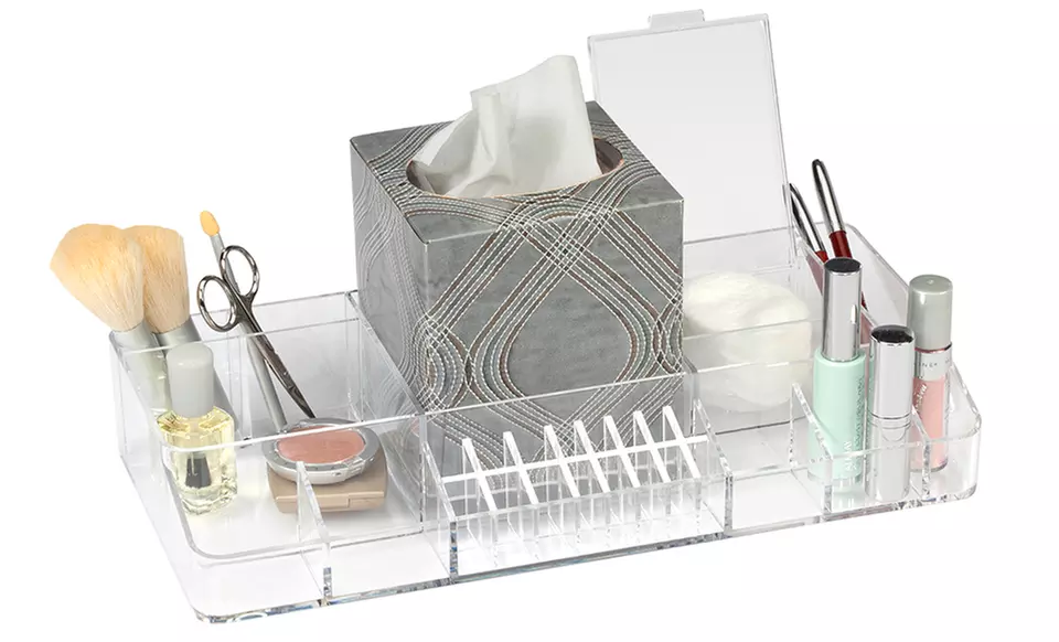 Acrylic Vanity Organizer - Primary Image