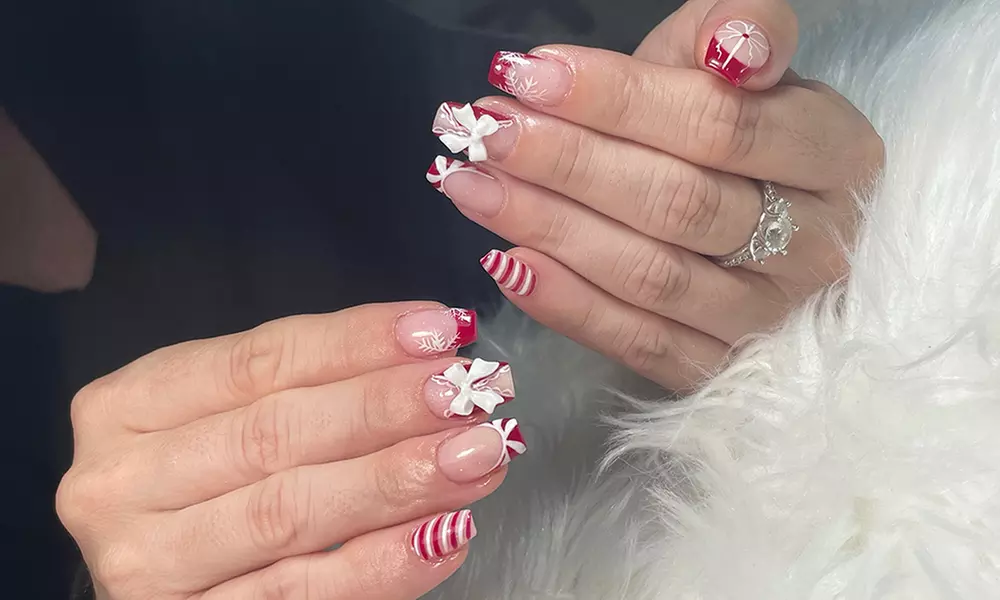 Style Up: Citrus/Rose Pedi Regular/Gel Polish or Gel Toes Solid Color