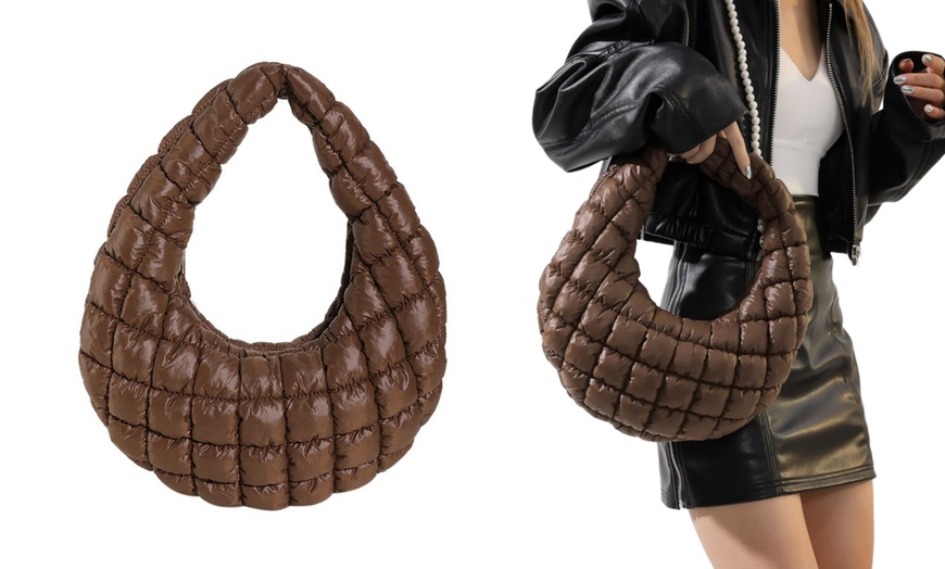 Image 3: Fashion Wrinkle Bubble Handbag