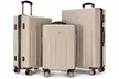 Three-Piece Luggage Set Hard Shell ABS With TSA Lock - Second Medium