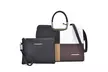 DS COLLECTION Grace Fashion Briefcase Satchel with Matching Pouch - Second Medium