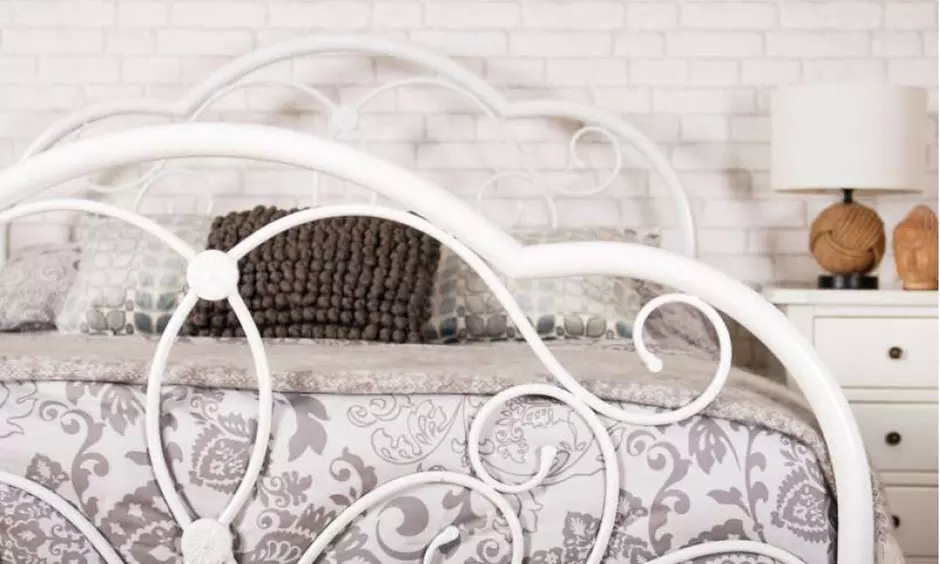 Versailles Metal Bed Frame with Optional Mattress - Image 4