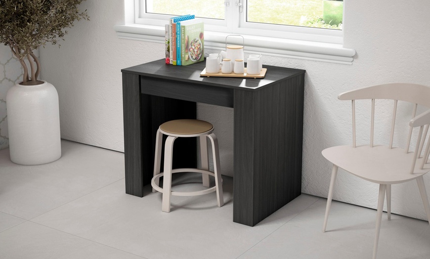 Image 7: New Table console extensible, Accueille jusqu'à 6 et 14 personnes En différentes couleurs