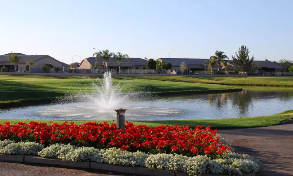 18-Hole Round of Golf for 2 or 4 with Cart and Range Balls at Augusta Ranch Golf Club (Up to 38% Off) - Primary Image