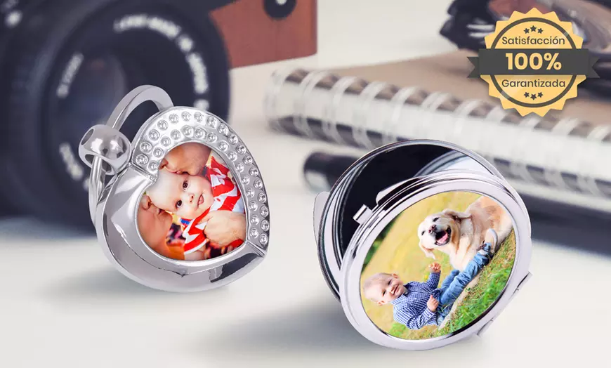 Image 1: Llavero con foto personalizable