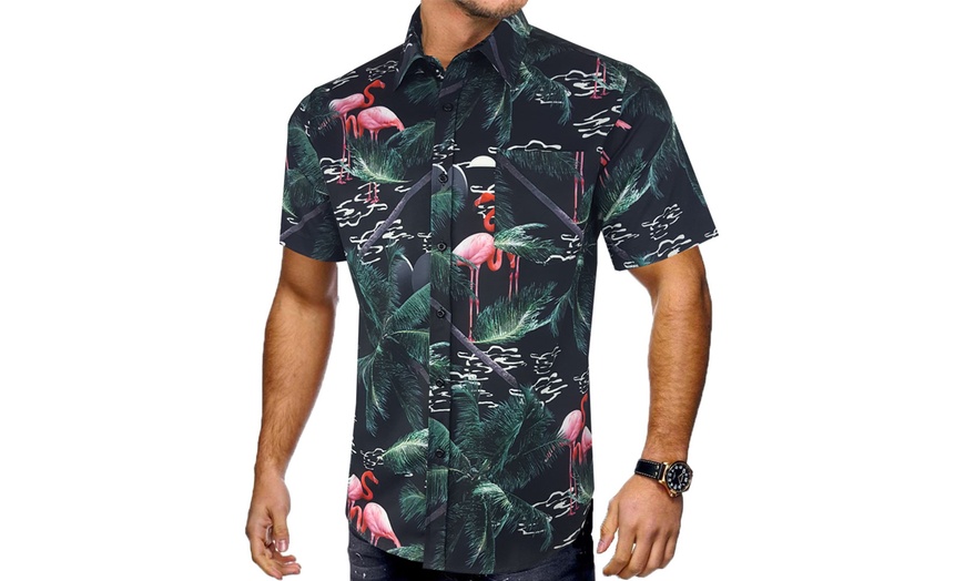 Image 2: Men's Alexander Printed SS Shirt