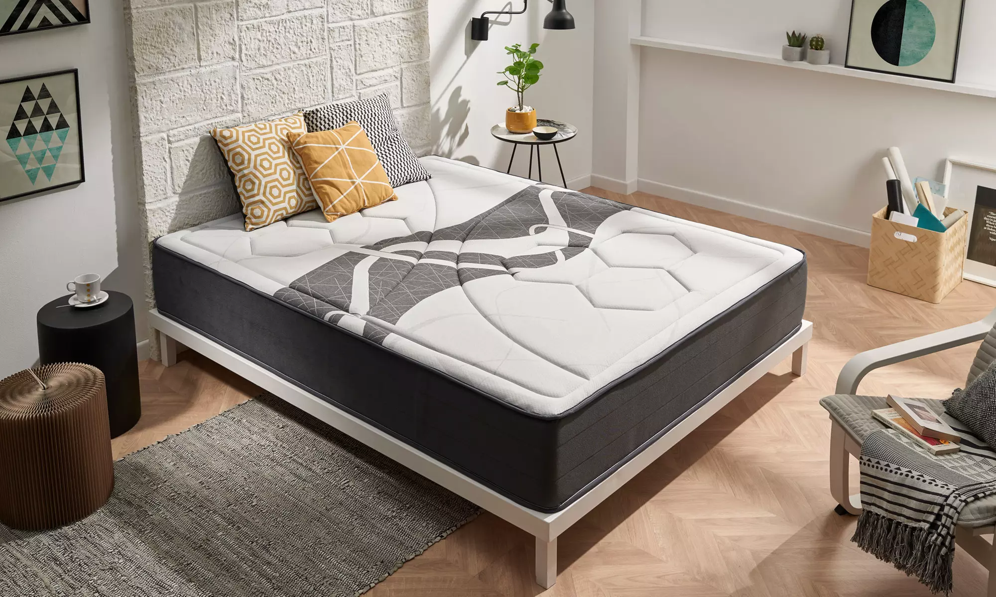 Matelas à mémoire de forme graphène, livraison offerte - Primary Image