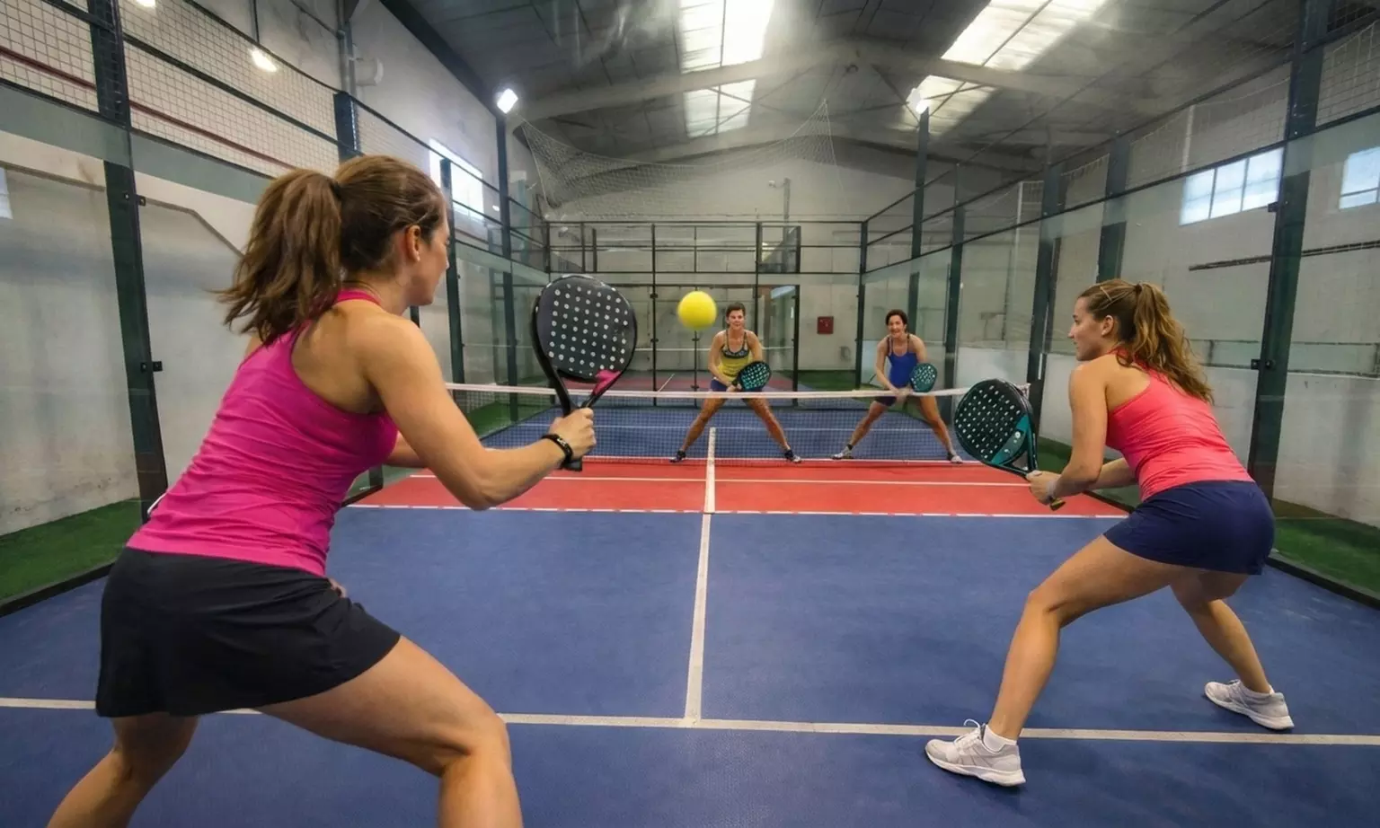 1 o 2 sesiones de alquiler de pista de mini padel de 90 minutos