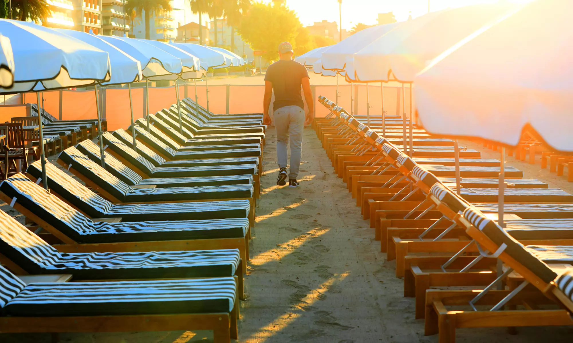 Journée en plage privée au Restaurant Plage Les Cabines