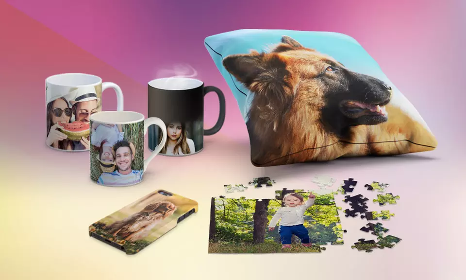 Personalized Assorted Gifts from CanvasOnSale (Up to 87% Off). Six Options Available. - Primary Image