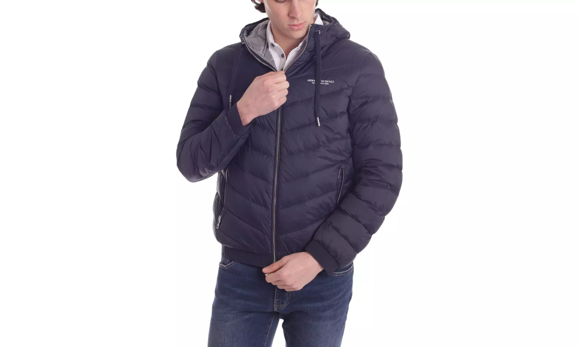 Piumino Armani Exchange uomo di Giorgio Armani