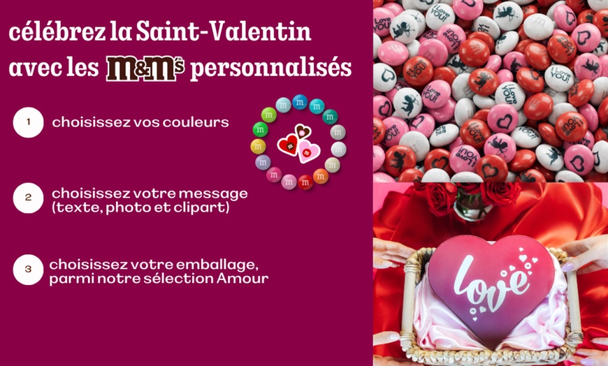 Image 1: Surprenez votre partenaire avec des M&M'S® personnalisés 