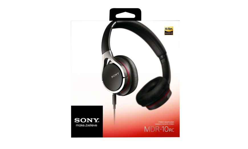 Image 3: Sony On-Ear Headphones