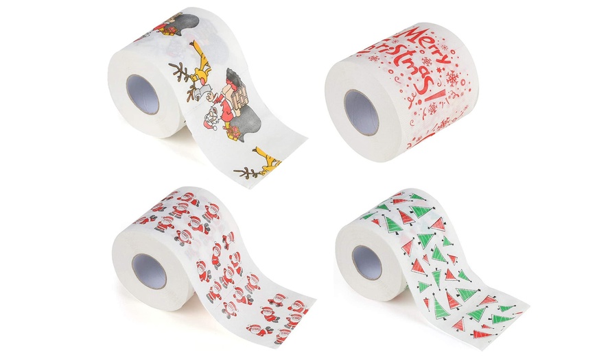 Image 11: Christmas-Themed Toilet Roll