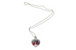 One, Two, Three, or Five Dried Flower Heart Pendant Necklaces from Novadab (Up to 85% Off) - Second Medium