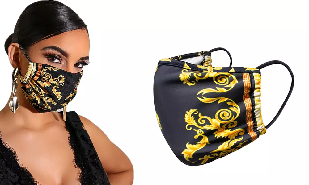 1 ou 2 lots de 3 masques en tissu réutilisables, pour adulte - Second Medium