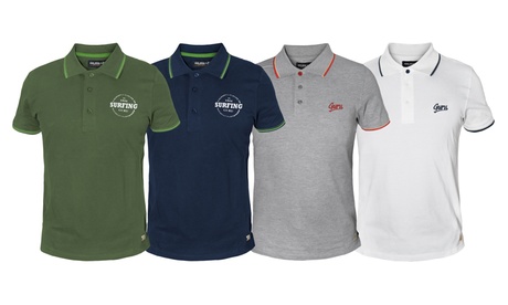 Polo da uomo Guru, disponibile in 3 modelli, vari colori e varie taglie
