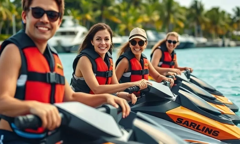 Jet Ski and Water Sports Rentals with Umbrella Included – Panama City