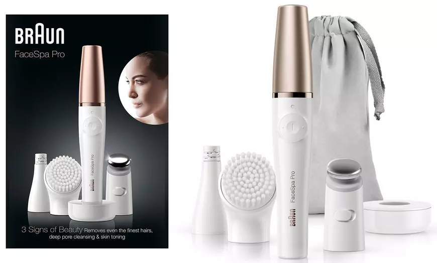 Image 1: Depiladora Braun FaceSpa Pro 911