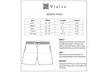 Visive Men's Swim Trunks with Drawstring and Elastic Waist (S-2XL) - Second Medium